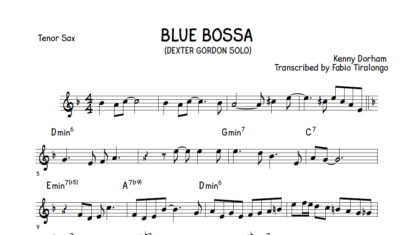 Blue Bossa - Dexter Gordon